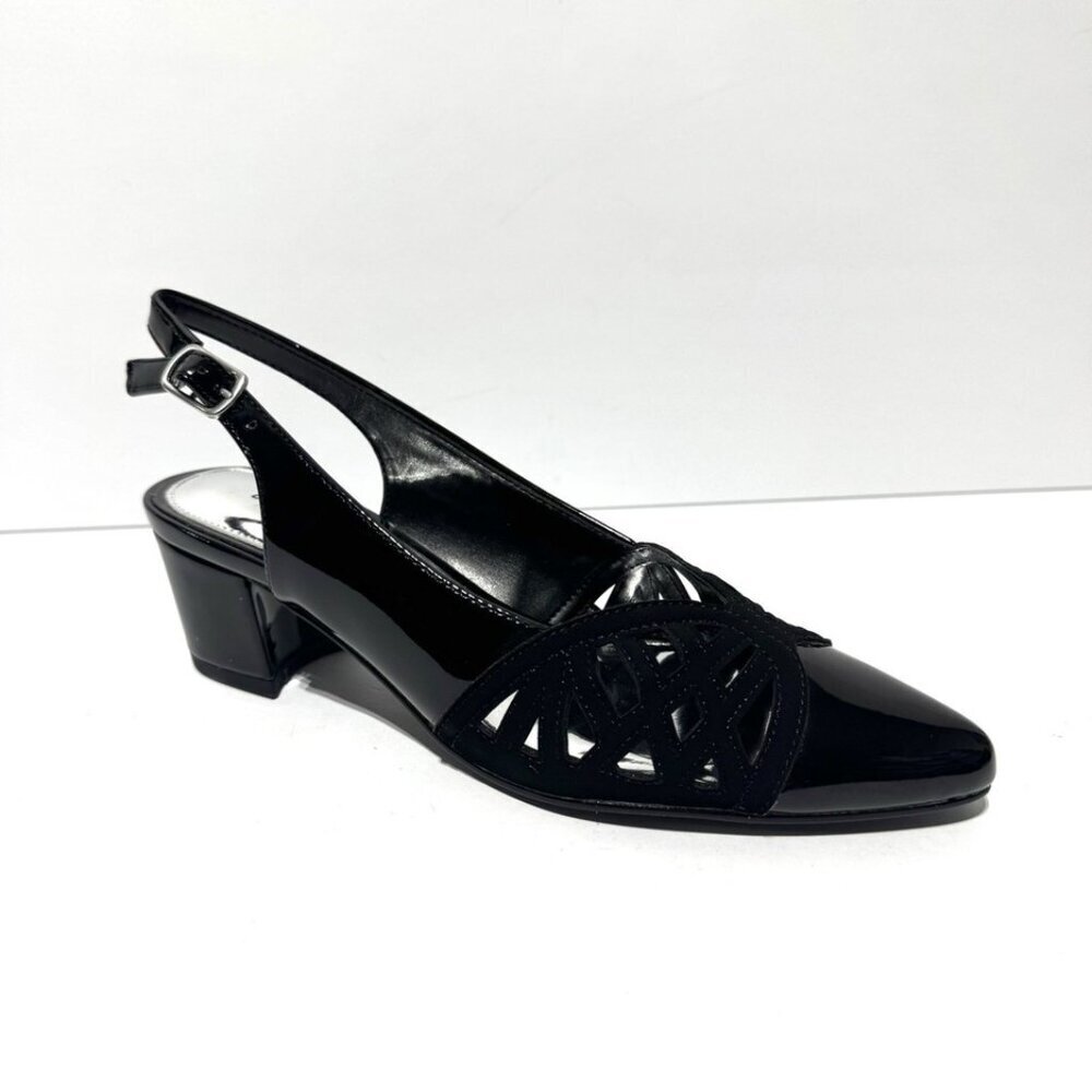 Easy Street Womens Bizzy Slingback Heels Size 6.5 M